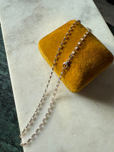 Load image into Gallery viewer, Dainty Rolo Sterling Silver Chain 17.5”
