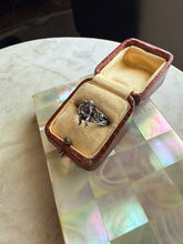 Load image into Gallery viewer, Angel Cherub Sterling Silver Ring Size 6
