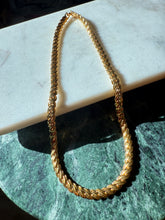 Load image into Gallery viewer, Vintage Napier Gold Plated Costume Necklace 20”
