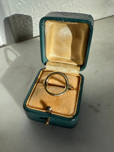 Load image into Gallery viewer, Gold Vermeil Modernist Style Ring Size 9
