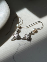 Load image into Gallery viewer, Vintage Sterling Fish Dangle Earrings
