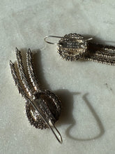 Load image into Gallery viewer, Vintage Fringe Sterling Silver Dangle Earrings
