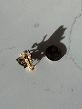 Load image into Gallery viewer, Vintage Gold Plated Butterfly Brooch
