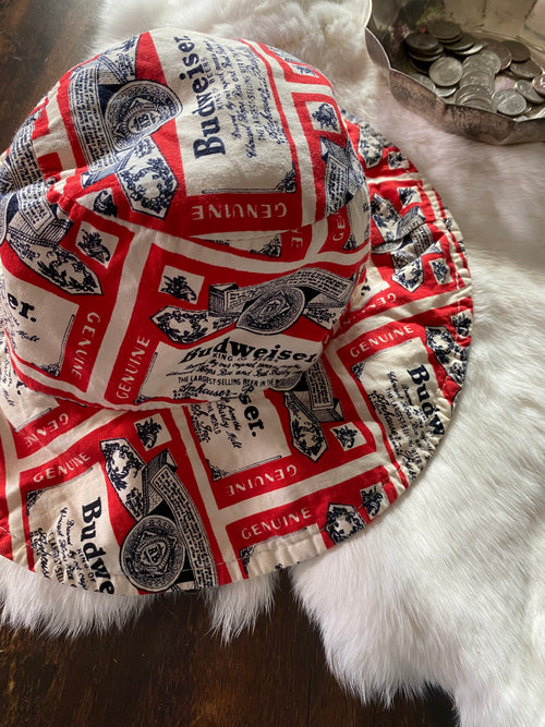 Budweiser 1960s/1970s Cotton Bucket Hat