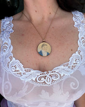Load image into Gallery viewer, Antique 10k Rosey Gold Mourning Locket
