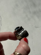 Load image into Gallery viewer, Silpada Smokey Quartz Sterling Silver Square Ring Size 6
