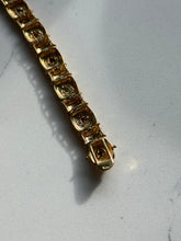 Load image into Gallery viewer, Chunky Gold Vermeil Multi-Gemstone Bracelet 7.25”
