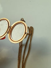 Load image into Gallery viewer, Edwardian 12k Gold Fill Cross Locket
