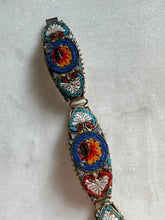 Load image into Gallery viewer, Italian Vintage Micromosaic Bracelet 7”
