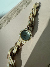 Load image into Gallery viewer, Vintage Pearl Goldtone Anne Klein Watch
