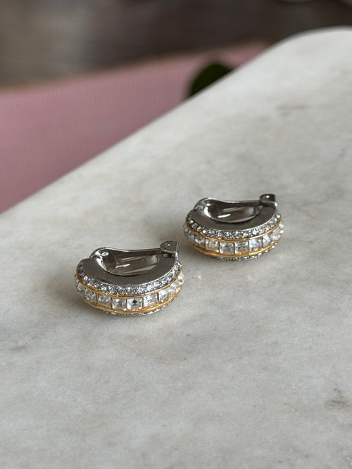 Christian Dior Clip On Earrings