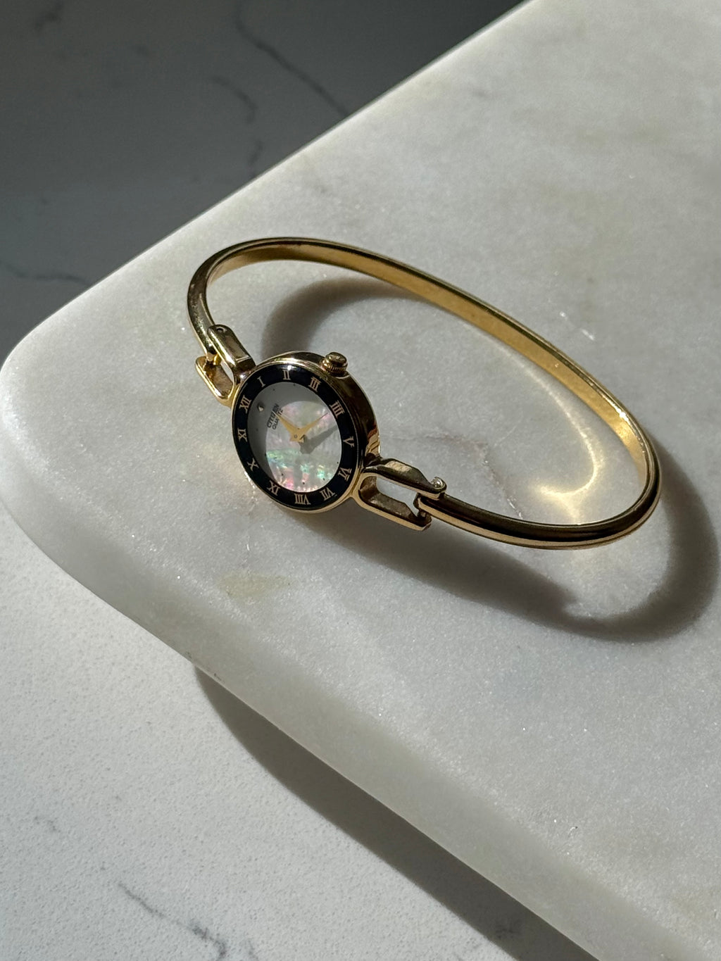 Citizen Gold Tone Bangle Bracelet