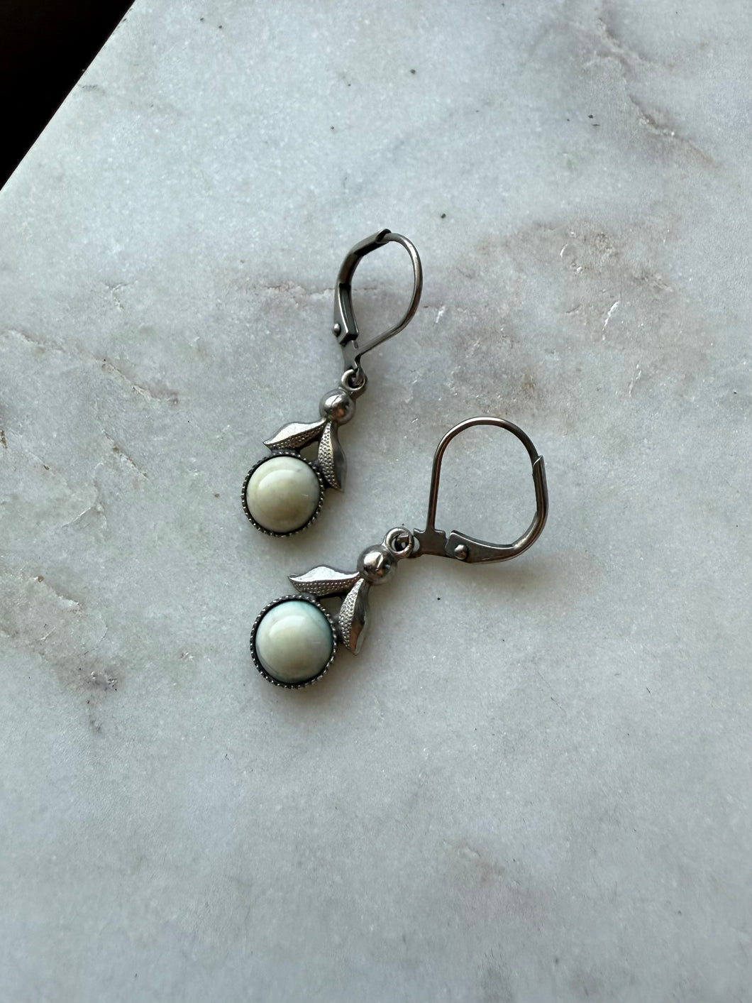 Vintage Sterling Silver Dangle Earrings