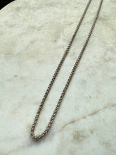 Load image into Gallery viewer, Italian Franco Link Sterling Silver Chain 19.5”
