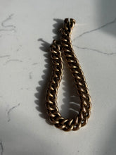 Load image into Gallery viewer, Antique 1/20 12k Gold Fill Curb Bracelet 8”
