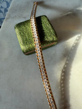 Load image into Gallery viewer, Gold Vermeil CZ Tennis Bracelet 8”
