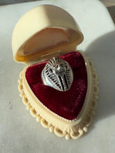 Load image into Gallery viewer, Egyptian Pharaoh Sterling Silver Ring Size 5.75

