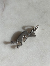 Load image into Gallery viewer, Kokopelli Inlay Charm Sterling Silver
