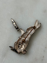 Load image into Gallery viewer, Vintage Rabbit Solid Sterling Silver Brooch
