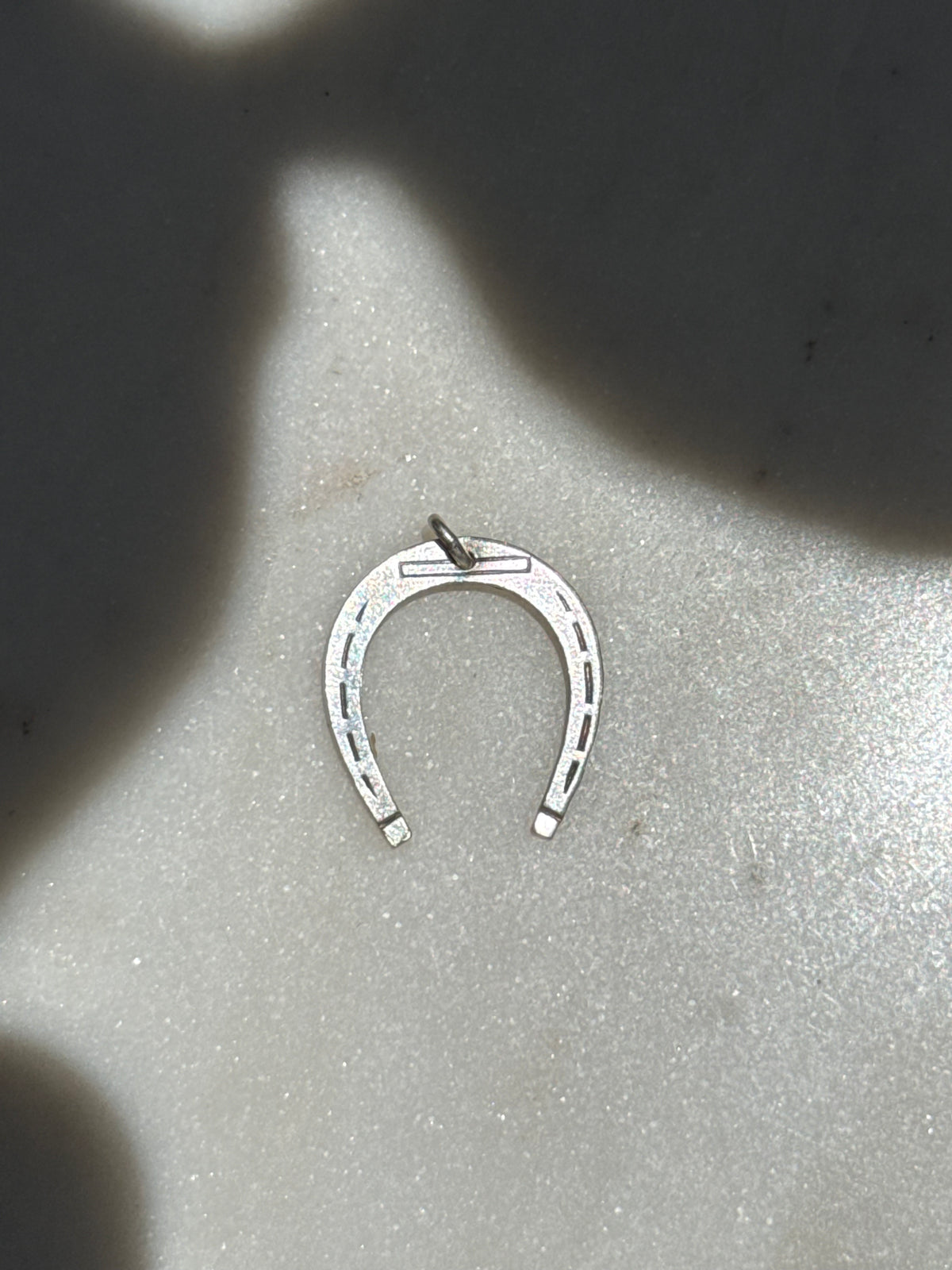 Horseshoe Sterling Silver Charm