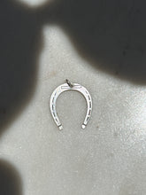Load image into Gallery viewer, Horseshoe Sterling Silver Charm
