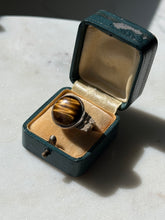 Load image into Gallery viewer, Tigers Eye Sterling Silver Ring Size 8
