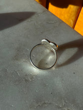 Load image into Gallery viewer, Turquoise Sterling Silver Heart Ring Size 6.25
