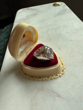 Load image into Gallery viewer, Chunky Quartz Sterling Silver Ring Size 5.75
