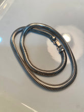 Load image into Gallery viewer, Forstner Sterling Silver Thick Snake Chain Necklace
