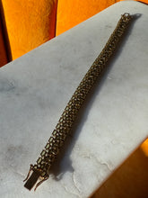 Load image into Gallery viewer, Peridot Gold Vermeil Bracelet 7.5”
