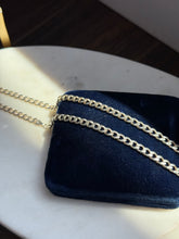 Load image into Gallery viewer, Italian Sterling Silver Solid Cuban Chain 22”
