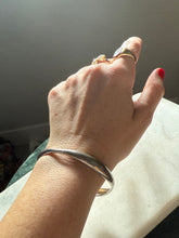 Load image into Gallery viewer, Vintage Sterling Silver Bangle Bracelet
