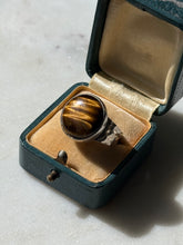 Load image into Gallery viewer, Tigers Eye Sterling Silver Ring Size 8
