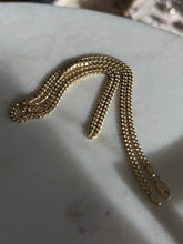 Load image into Gallery viewer, Italian Semi-Solid Gold Vermeil Cuban Curb Chain 22”
