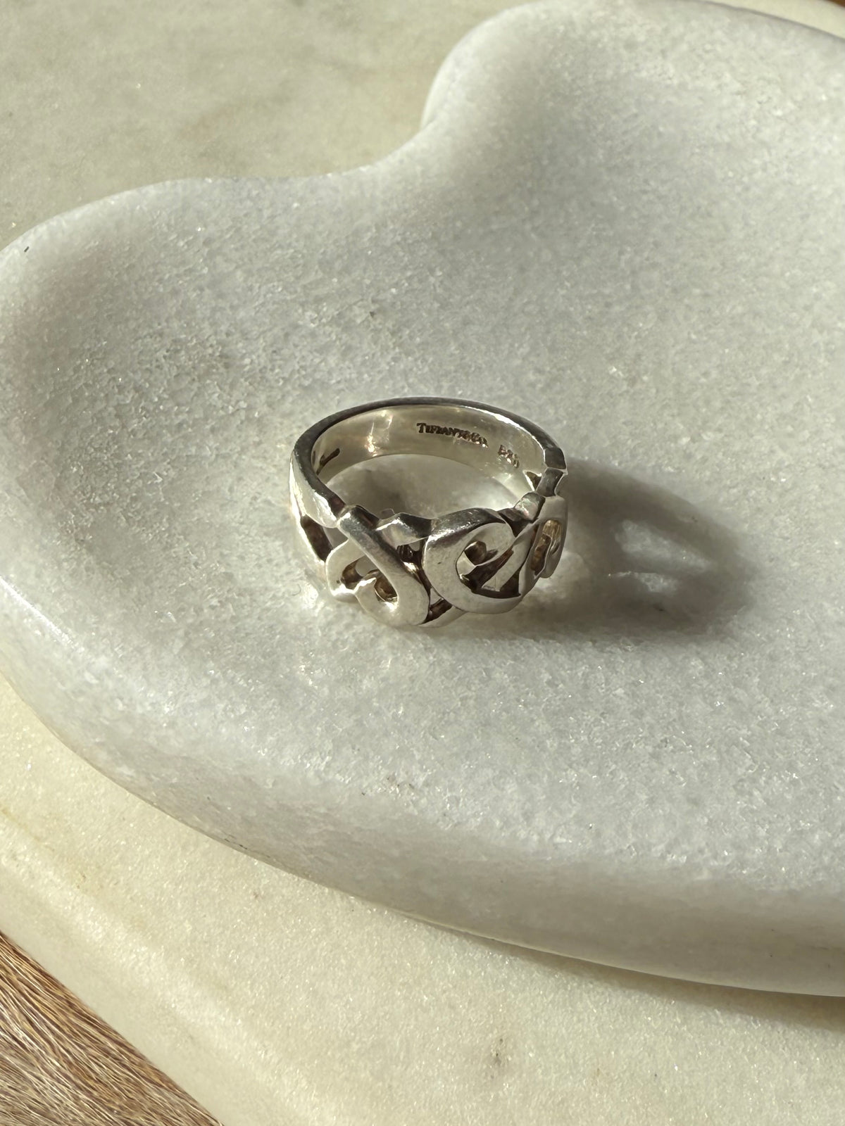 Tiffany & Co Paloma Picasso Sterling Silver Ring Size 6