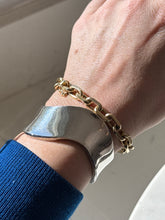 Load image into Gallery viewer, Vintage Sterling Silver Wide Cuff Bracelet
