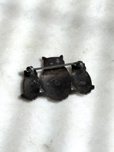 Load image into Gallery viewer, Vintage 1930s Owl Sterling Silver Brooch
