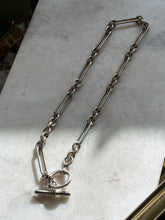 Load image into Gallery viewer, Vintage Trombone Sterling Silver Chain 16.5”
