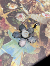 Load image into Gallery viewer, Vintage Sterling Silver Flower Pendant
