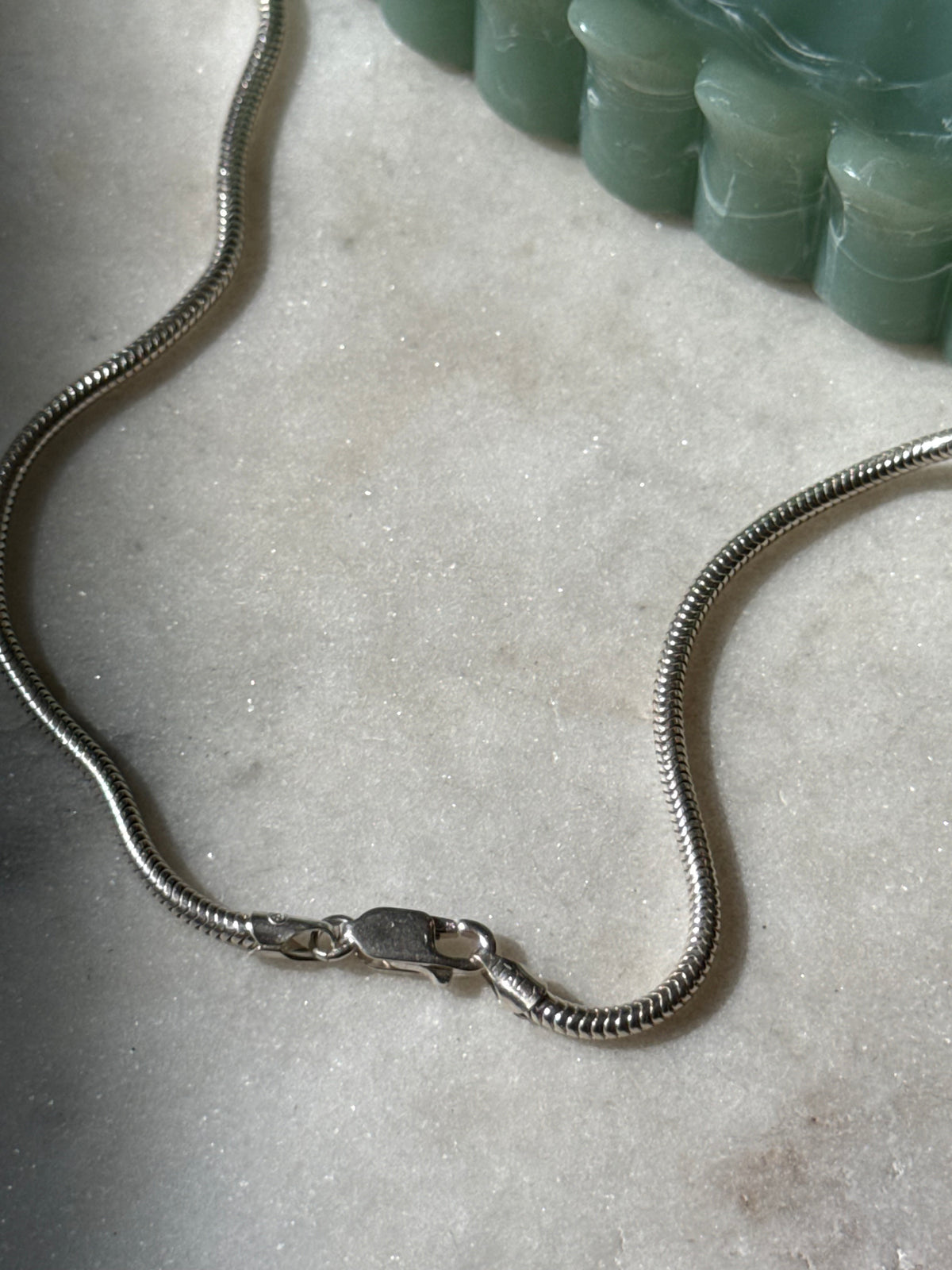 Italian Sterling Silver Snake Chain 20”