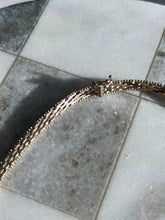 Load image into Gallery viewer, Italian Gold Vermeil V Necklace 15.5”

