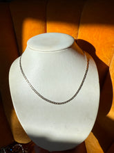 Load image into Gallery viewer, Italian Flat Mariner Link Sterling Silver Chain 18”

