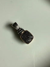 Load image into Gallery viewer, Effy Sterling Silver &amp; 14k Gold Diamond Pendant
