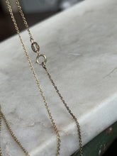 Load image into Gallery viewer, Gold Vermeil Necklace 18”
