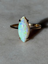 Load image into Gallery viewer, Marquise Opal 14k Yellow Gold Ring Size 6
