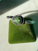 Load image into Gallery viewer, Vintage Turquoise Sterling Silver Cuff Bracelet 6.5”
