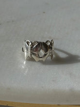 Load image into Gallery viewer, Vintage Butterfly Sterling Silver Ring Size 7
