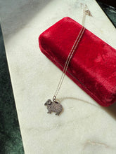 Load image into Gallery viewer, Sheep Sterling Silver Necklace 17.75”
