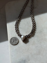 Load image into Gallery viewer, Panther Link Mother of Pearl Sterling Silver Necklace 16.5”
