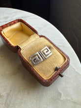 Load image into Gallery viewer, Greek Key Sterling Silver Earrings
